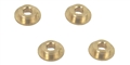 MBSLOT MBA0732 Brass 3/32" Axle Bushings x 4 for MB0721/0722 Pods