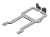 Motor Modern MM11300 Modelltechnik - Stainless Steel front chassis member