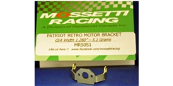 Mossetti Racing MR-5051 Patriot Retro Brass Motor Bracket
