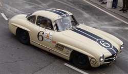 MRSLOTCAR MR1532 Merc 300SL #6 Light Yellow GP de Cuba 1958