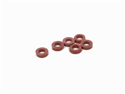 MRSLOTCAR MR2027  CLASSIC GT Silicone Washers (10) - 6.0 mm -1.5 mm Thick - For Motor Pod damping