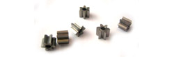 MRSLOTCAR MR4016 INLINE Pinion Gear 6 Tooth STEEL 4.5mm Diameter for 1.5mm Shaft