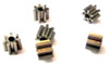 MRSLOTCAR MR4017 INLINE Pinion Gear STEEL 7 Tooth 4.5mm Diameter for 1.5mm Shaft