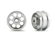 MRSLOTCAR MR7022 "ARIA" Wheels(2)-15.8 x 10.2mm-ERGAL For 3/32" axle-Air Ride - Uses M2.5 setscrew