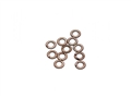 MRSLOTCAR MR8154 Axle Spacers (10)-Steel 0.60 mm (.024") -Fits 3/32" axle-Precision fit.
