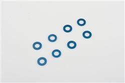 MRSLOTCAR MR8178  Guideflag washers(8) - Steel 0.30mm (.012") -Fits all Guideflags