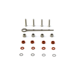MRSLOTCAR MR9503 (SR1503) COMPLETE CHASSIS DAMPING KIT-Washers, Screws, Lock Nuts and Wrench-Fits All Cars with Pods