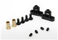 MRSLOTCAR MR9612 (SR2101) CLASSIC GT Front Axle Blocks (2)- w/ Screws and bushings. Also fits EVO II Chassis