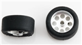 MRSLOTCAR MR9616 (SR7024) Air Ride Tires - Uses MR7024 16.5 x 10.2 Wheels / Foam Inserts / Slot It G25 Tires. Ready to Race !!