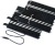 N-Digital N40206 Multi Lane Sensor Track - 2 pcs. / package  - 20cm long each section