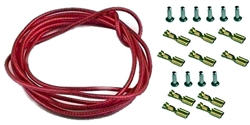 Ninco N80119 Silicone Lead Wire w/ Motor & Guide Connectors
