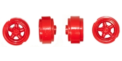Ninco N80758 Campagnolo Style Plastic Wheels - Press Fit to 2.48mm Axles x 4