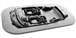 Ninco N81809 Lexan Vacuum Molded Lightweight Interior for Rally Cars