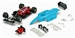 NSR 0162IL-B FORMULA NSR 86/89 BODY BLUE KIT: INCLUDING MECHANIC IL KING EVO3 21K