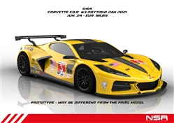 NSR NSR0414AW Corvette C8.R #3 Daytona 24HR 2021