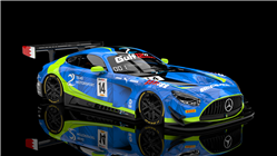 NSR0541AW NSR AMG GT3 EVO 2SEAS ABU DHABI 12H 2023 #14 AW KING 21 EVO3