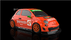 NSR 0547SW 500 ABARTH JÄGERMEISTER LIVERY #47 GREEN SW SHARK 21.5K EVO
