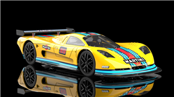 NSR0559SW5 MOSLER MT900R MARTINI LIVERY YELLOW #58 EVO5 SW TRIA SHARK 25K EVO