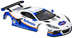 NSR 0577BD CORVETTE C8.R ROTHMANS LIVERY BLUE #77