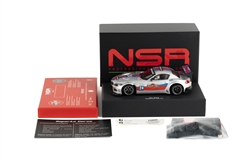 NSR 0600RCP-AW BMW Z4 GT3 Martini Racing Livery Grey #24- Reparto Corse for Plastic Track