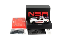 NSR 0601RCW-SW BMW Z4 GT3 Martini Racing Livery White #25 - Reparto Corse for Plastic Track
