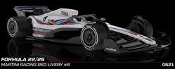 NSR0621IL Formula 22/26 Martini Racing White Livery #8