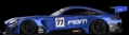 NSR0650AW AMG GT3 EVO HRT Fanatec 2023 Blue #77