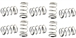 NSR 1213 SUSPENSION MEDIUM SPRINGS 10mm (10 pcs)