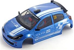 NSR NSR1330 RENAULT CLIO Cup BODY Blue Presentation Livery tampoed & assembled