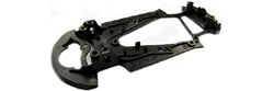 NSR NSR1402 MEDIUM (Black) Chassis for Audi R8 Inline or Anglewinder