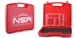 NSR 1991EVO NEW EMPTY MEDIUM RED BAG WITH NSR LOGO w/LEXAN BOX 5 ROOMS 240 x 205 x 50mm