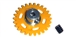 NSR 2006434 34T Extra Light SW PLASTIC Axle Gear 17.5mm For 2mm Axle