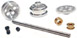 NSR 4012 REAR AXLE KIT w/ 17" WHEELS SW Scalextric / Fly