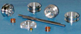 NSR NSR4202 Front & Rear PRO Axle Kit - Sidewinder setup for Scalextric & Fly applications