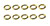 NSR 4811 AXLE SPACERS 3/32 .010" BRASS  (10pcs)