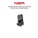 NSR4844BLACK LOW PROFILE LONGER BLADE RACING PICKUP - WITH SCREW TYPE MOUNTING