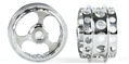NSR 5004ERG-U 3/32 ERGAL Air Ride WHEELS 17.3 x 10 mm DIAMETER - For Universal Axle