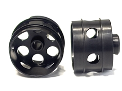 NSR NSR5018-Motown Air System Black Anodized Formula One aluminum wheels