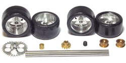 NSR NSR9213 Front + Rear Axle Kit for NINCO Anglewinder