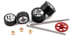 NSR NSR9216 Front + Rear Axle Kit for Fly Classic