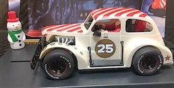 PREORDER 1/30 Pioneer P084 '37 Chevy Santa Legends Racer #25 Buttermilk White