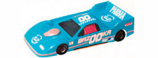 Parma P1000A Dirt Outlaw Oval Body 4.5" WB Clear Body