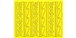 Parma P10751 R/C (big scale) Vinyl Pre-Cut Paint Mask - Waves & Drips