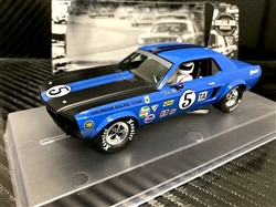Pioneer P133-DS Ford 1968 Mustang Notchback T/A #5 Jim West - Blue Dealer Special