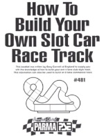 Parma P481 Pamphlet "How to Build a Slot Racing Track"