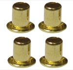 Parma P617B 1/8" (3.2mm) Axle Spacers Brass 7/32" Thick 24 pcs.