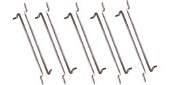 Parma P738 body mounting clips - 6 pair - for Parma Flexi or Womp-Womp / Champion Thumper or Astro XE / Riggen 1/24 / Slotworks and JK Cheetah