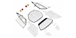 Policar PCS03V 1/32 F40 Transparent Parts