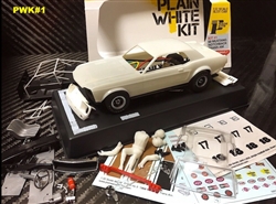 Pioneer PKIT3 Ford 1968 Mustang Notchback White Paint it Yourself