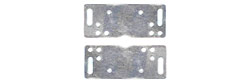 Plafit PL1706B Super 24 Chassis Mounting Plates (Pair) +14mm Wider